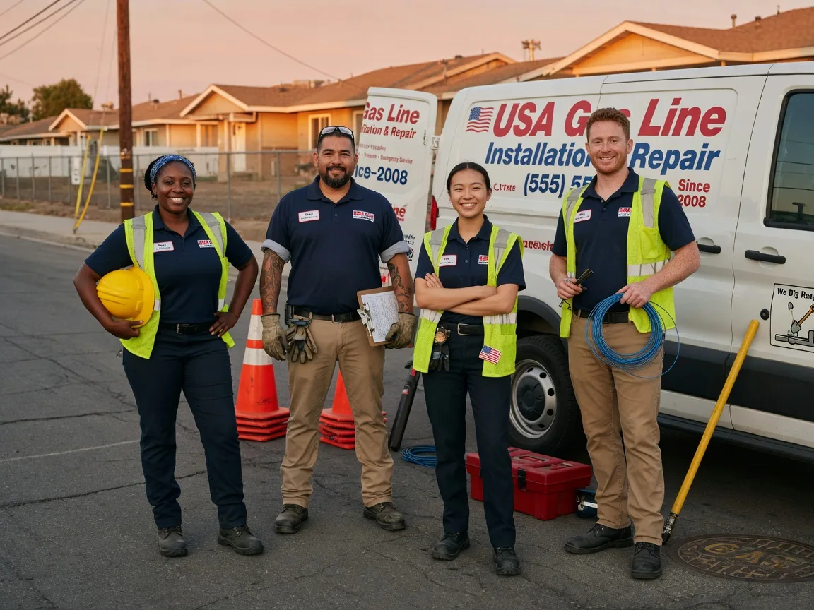 Gas Line Installation company in Wilton, CA